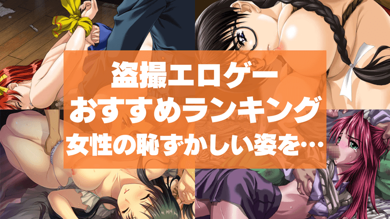 盗撮エロゲーおすすめ26選まとめ!女性の着替えや風呂トイレの恥ずかしい姿を…