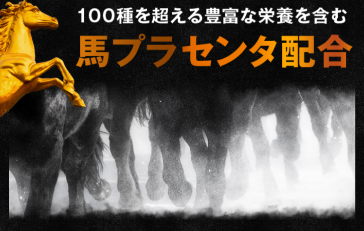 長時間頑張れる秘訣は「馬プラセンタ」のおかげ！