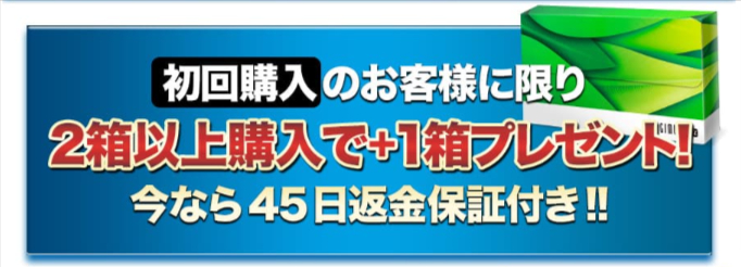 定期購入はないが初回2箱以上がお得！